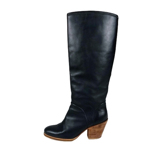 Rachel Comey Shoes - Rachel Comey Carrier Tall Black Leather Boots 7.5